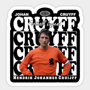 Johan Cruyff Sticker